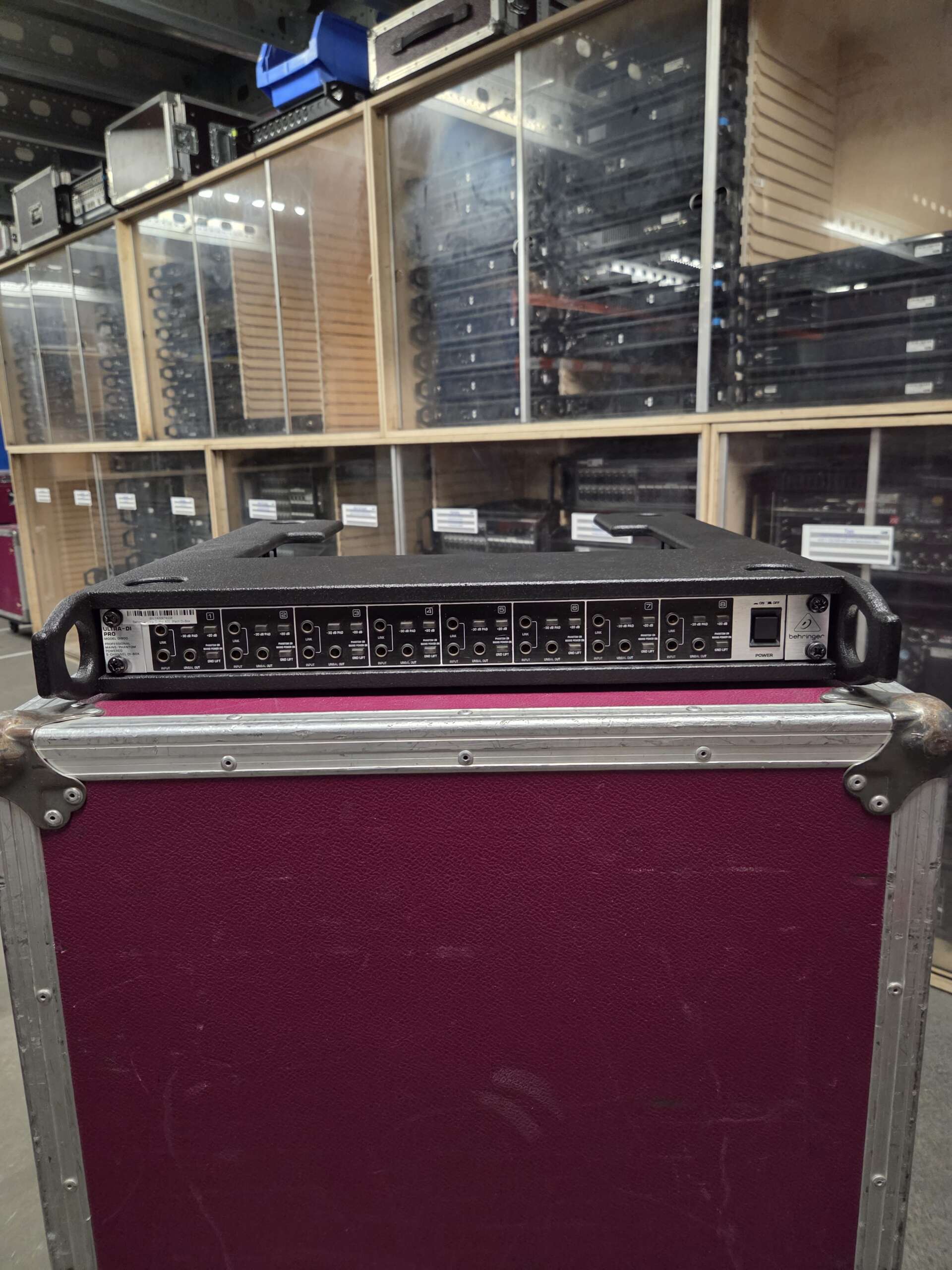 Behringer Ultra DI-Pro 800, 8fach DI-Box aktiv
